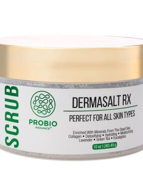 Probio Dermasalt RX Exfoliating Scrub - White